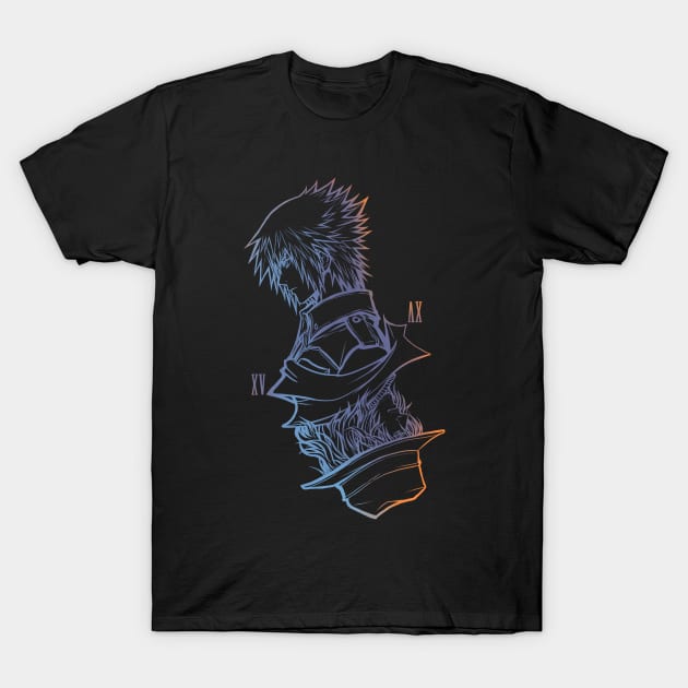 FF15 character art T-Shirt by mcashe_art